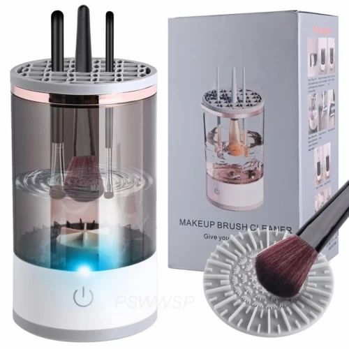 Rechargeable Makeup Brush Electric Cleaner B-321129 - TUZZUT Qatar Online Shopping