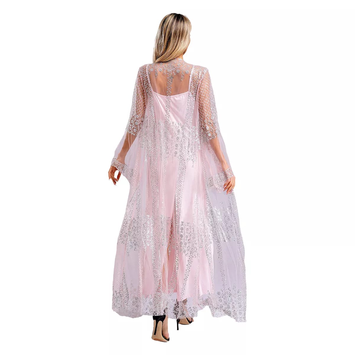 Womens Shawl Festival Dress Sequins Cardigan Adult Sleeveless Holiday Costume B83680 Womens Shawl Festival Dress Sequins Cardigan Adult Sleeveless Holiday Costume B83680
