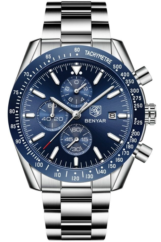 BENYAR Chronograph Watch W7518 - TUZZUT Qatar Online Shopping