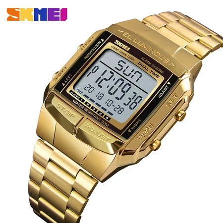 SKMEI 1381 Men Analog Digital Watch  W246721 - Tuzzut.com Qatar Online Shopping