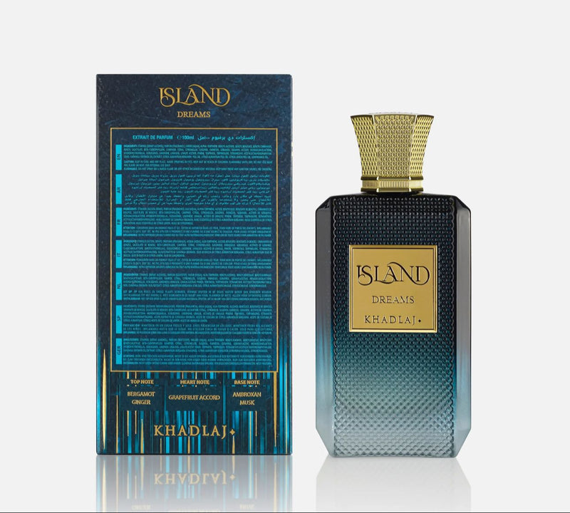 Khadlaj Island Dreams Extrait De Parfum - 100ml - TUZZUT Qatar Online Shopping