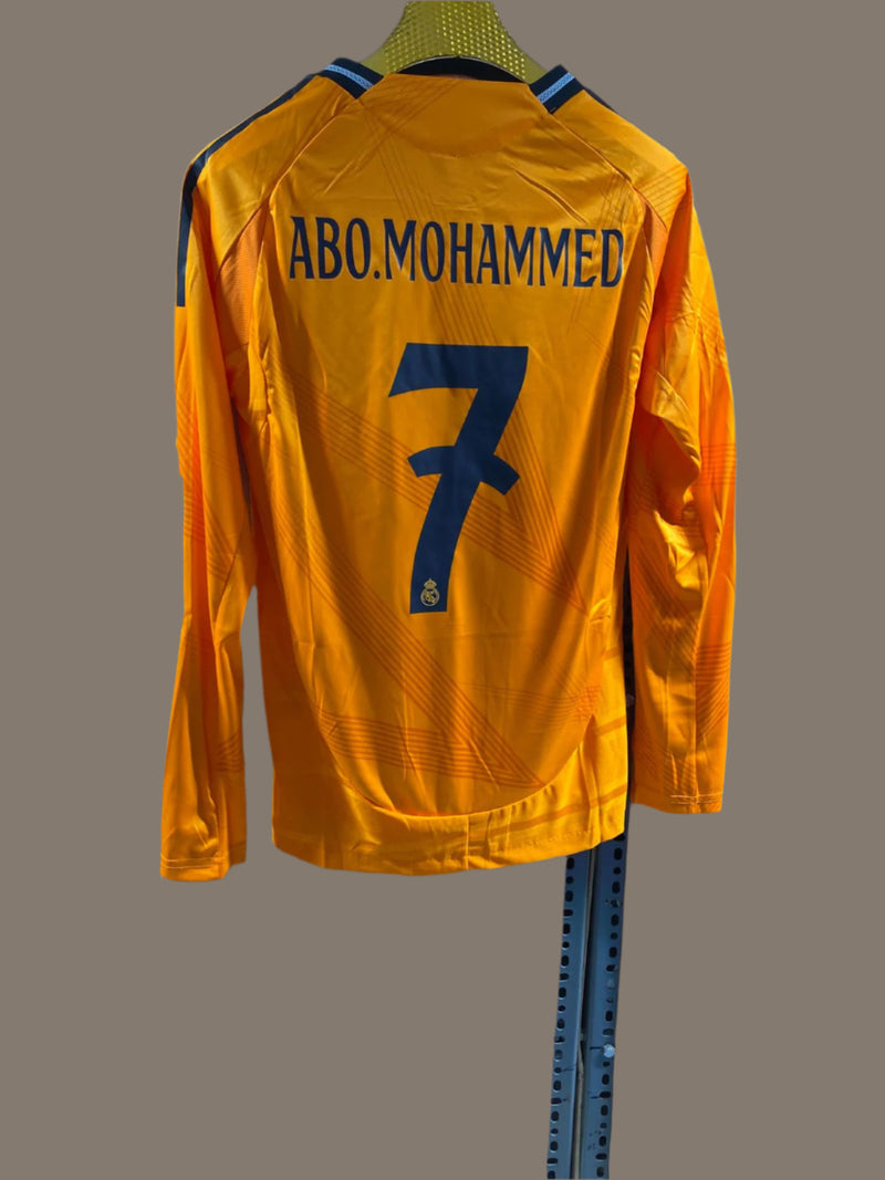 Real Madrid Men Orange International Club Jersey   JS50256 - TUZZUT Qatar Online Shopping