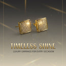 Women's Trending Gold 2pc Earrings S8854457 - TUZZUT Qatar Online Shopping