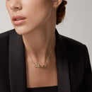 Panther Pendant Necklace Yellow Gold Diamonds DN2029 - TUZZUT Qatar Online Shopping