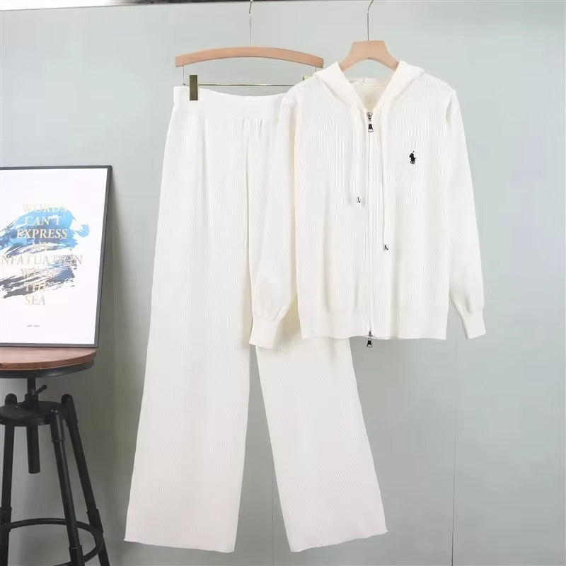 Women's Hooded Long Sleeve 2 Piece Suit LS2002 Women's Hooded Long Sleeve 2 Piece Suit LS2002