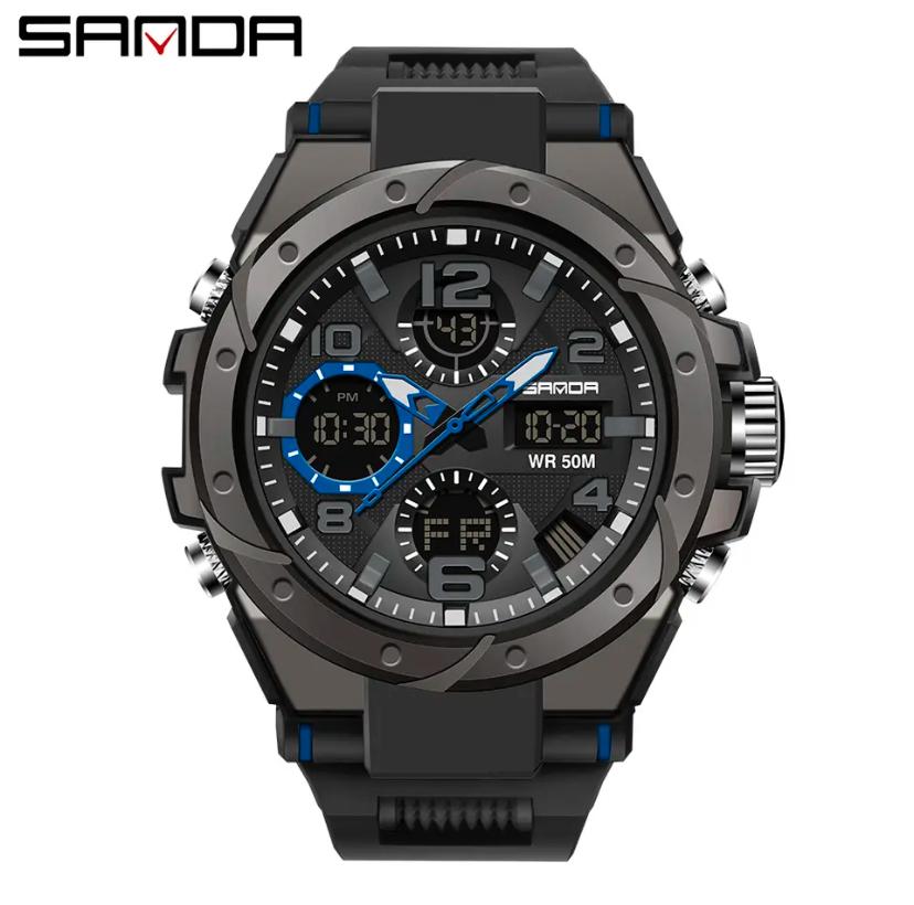 SANDA Sport Wrist Watch Men ybb4-07 SANDA Sport Wrist Watch Men ybb4-07