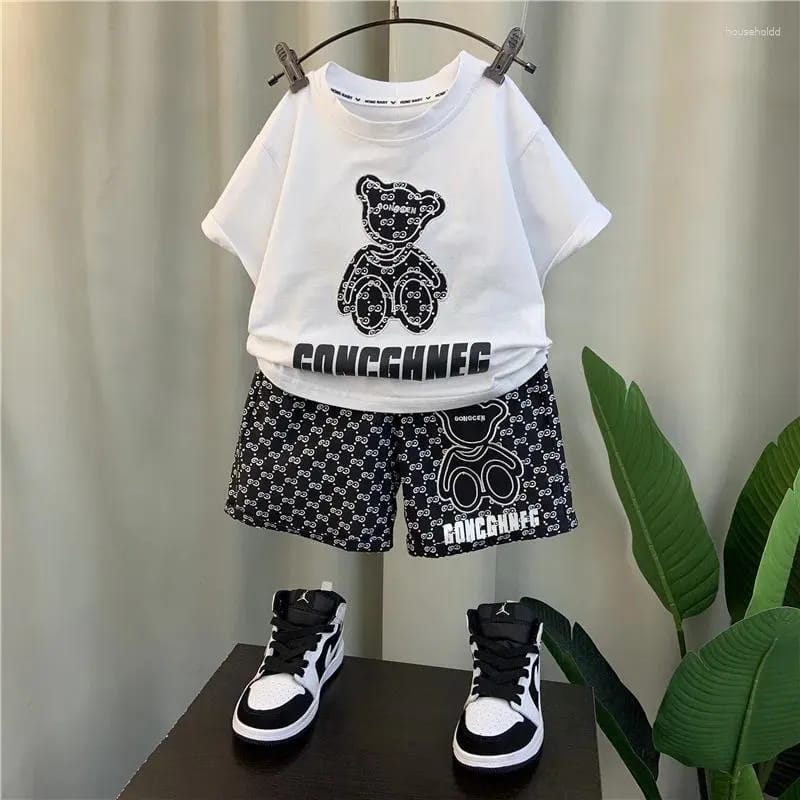 Casual T-Shirt Shorts  for Boys Set 1566100 - TUZZUT Qatar Online Shopping