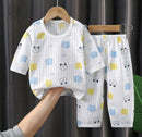 Baby Long Sleeve Thin Section Pajamas  401511 - TUZZUT Qatar Online Shopping