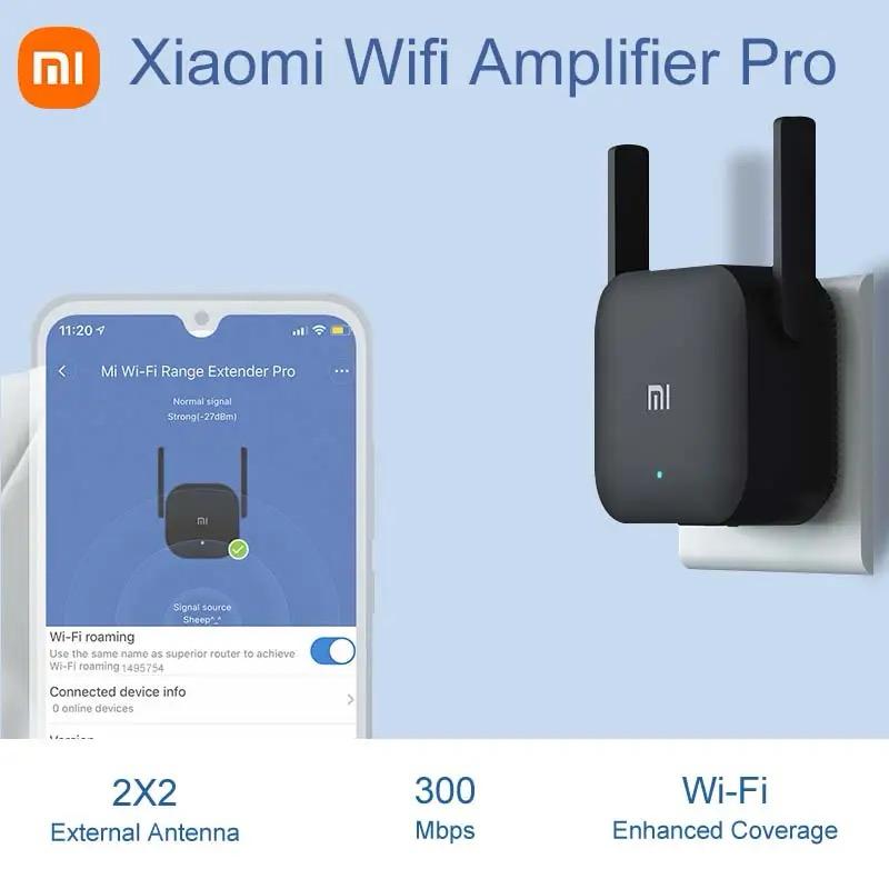 Xiaomi Original Wifi Amplifier Pro Router 300M 2.4G Repeater Network Expander - Tuzzut.com Qatar Online Shopping