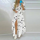 Women's Long Sleeve Tea Dresses 400329 - - TUZZUT Qatar Online Shopping