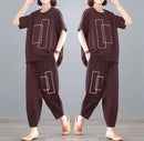 Women's 2 Piece Casual Sportswear Set   400191 - TUZZUT Qatar Online Shopping