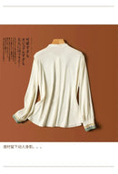 New Arrival Ladies' Shirts for Elegant Style Luxury Women's Button-Down Tops with Graceful Design Spring Summer tops blusa mujer L S4954431 - Tuzzut.com Qatar Online Shopping