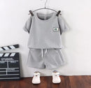 Kids Summer Clothes Short Sleeve T-Shirt Outfit Set   1467867 - TUZZUT Qatar Online Shopping