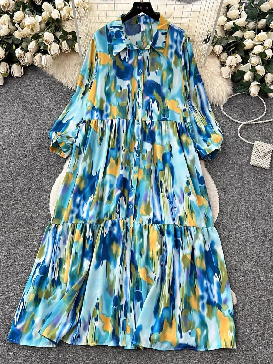 Women's Long Sleeve Tea Dresses 509850 Women's Long Sleeve Tea Dresses 509850