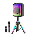 NDR 102B Portable Bluetooth Speaker Karaoke Microphone RGB Light and Tripod Stand - Tuzzut.com Qatar Online Shopping