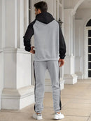 Men's Athletic Casual Sweatsuit Set TZ1200 - TUZZUT Qatar Online Shopping