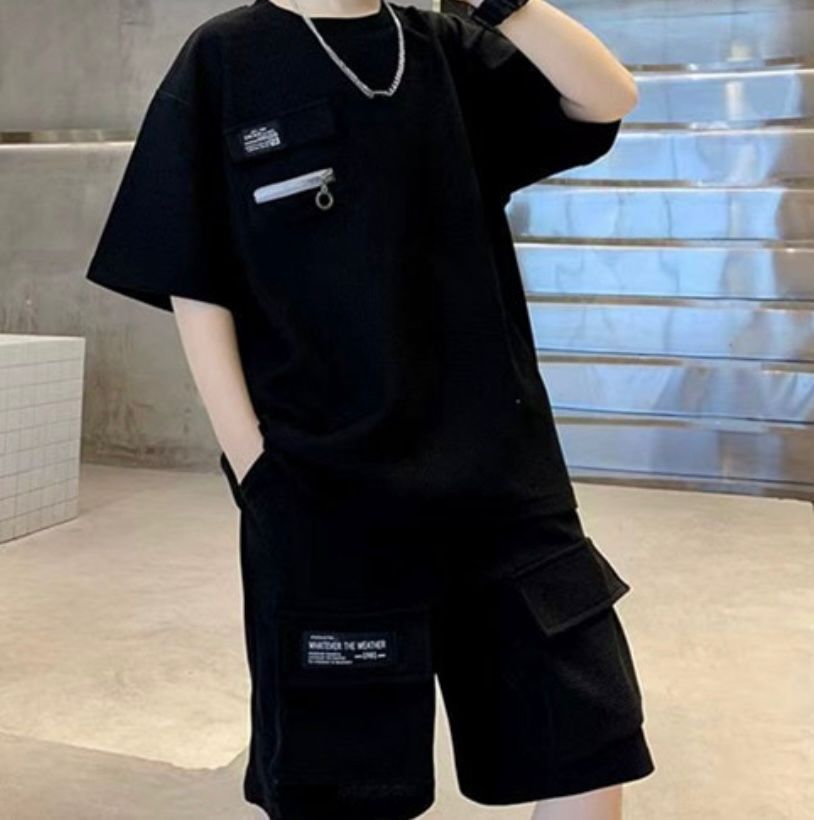 T-shirt Multi-pocket Shorts Casual Wear 433947 T-shirt Multi-pocket Shorts Casual Wear 433947