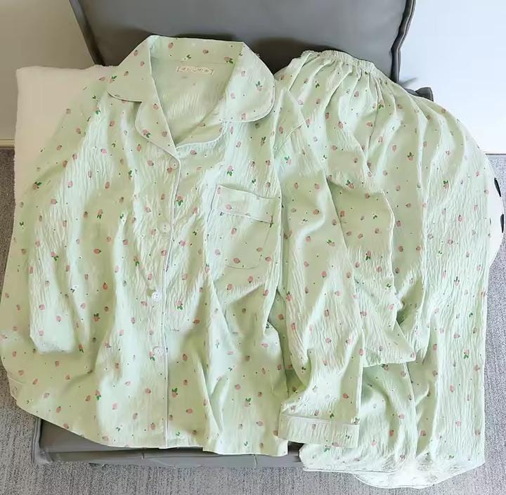 Women's Long Pajama Long Sleeve 2-Piece Set 581646 Women's Long Pajama Long Sleeve 2-Piece Set 581646