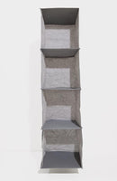Storage Hanging Wardrobe Organiser Charcoal - S3535398 - TUZZUT Qatar Online Shopping