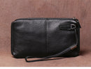 Guro High Quality Leather Clutch Bag Long Wallet Men Wallet Hand Bag Women Luxury Mobile Phone Bags   S3440059 - TUZZUT Qatar Online Shopping