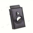 Black RFID Card Holder G02 - TUZZUT Qatar Online Shopping