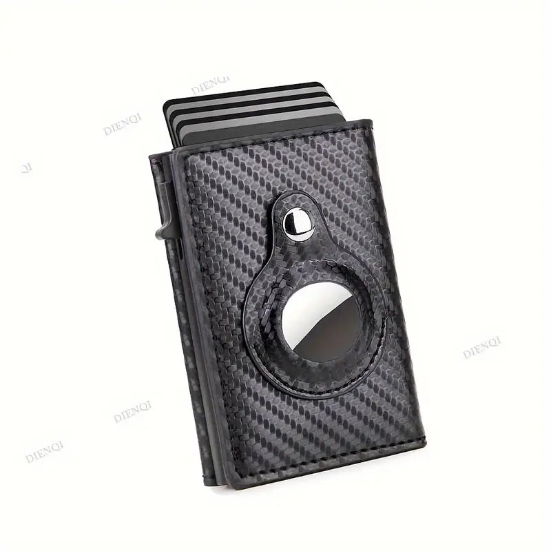 Black RFID Card Holder G02 - TUZZUT Qatar Online Shopping