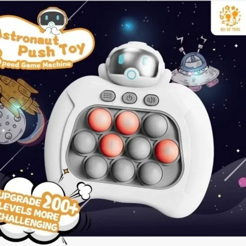 Electric Quick Push Bubbles Pop Handheld Game Machine