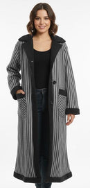 Vintage Long Trench Coat Jacket 176106