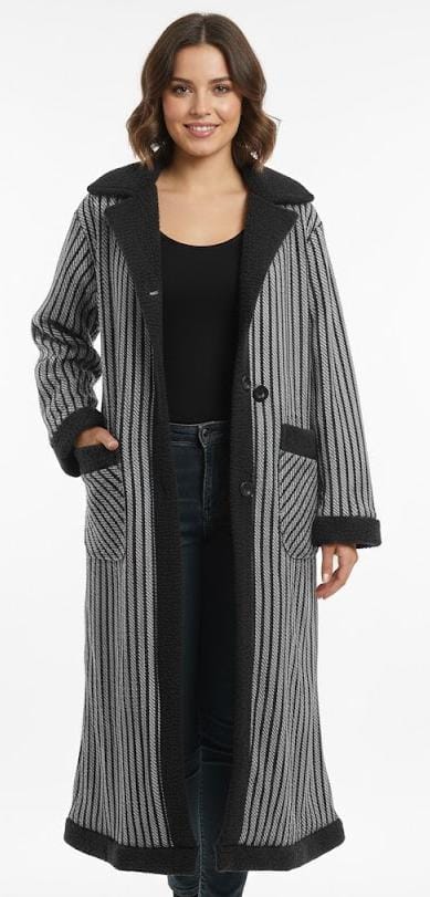 Vintage Long Trench Coat Jacket 176106