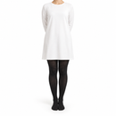 Women’s Black High-Waist Footed Tights 316357 – Large
