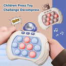 Electric Quick Push Bubbles Pop Handheld Game Machine - TUZZUT Qatar Online Shopping