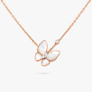 Butterfly Pendant Necklace S505040217 - TUZZUT Qatar Online Shopping