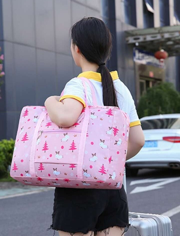 cartoon Graphic Foldable Travel Bag - X3081317 cartoon Graphic Foldable Travel Bag - X3081317