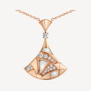 Dream Rose Gold Diamond Pendant Necklace BV7600 - TUZZUT Qatar Online Shopping
