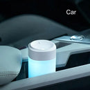 200ML Mini Humidifier USB Ultrasonic Air Humidifier LED Lamp - TUZZUT Qatar Online Shopping