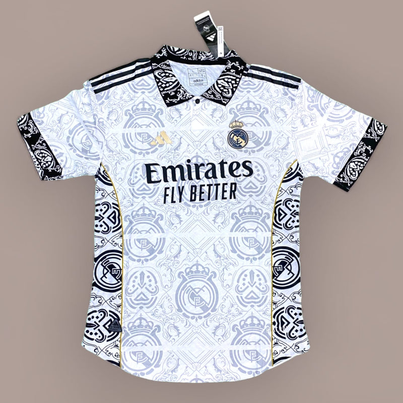 Real Madrid Spain La liga Special Football Shirt Jersey    3365 - TUZZUT Qatar Online Shopping