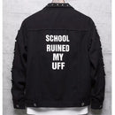 Spring And Autumn Jeans Coat Men's Korean-style Fashion Students Handsome Versatile Jacket MEN'S Wear Summer Men's Denim Jacket S2254900 - Tuzzut.com Qatar Online Shopping