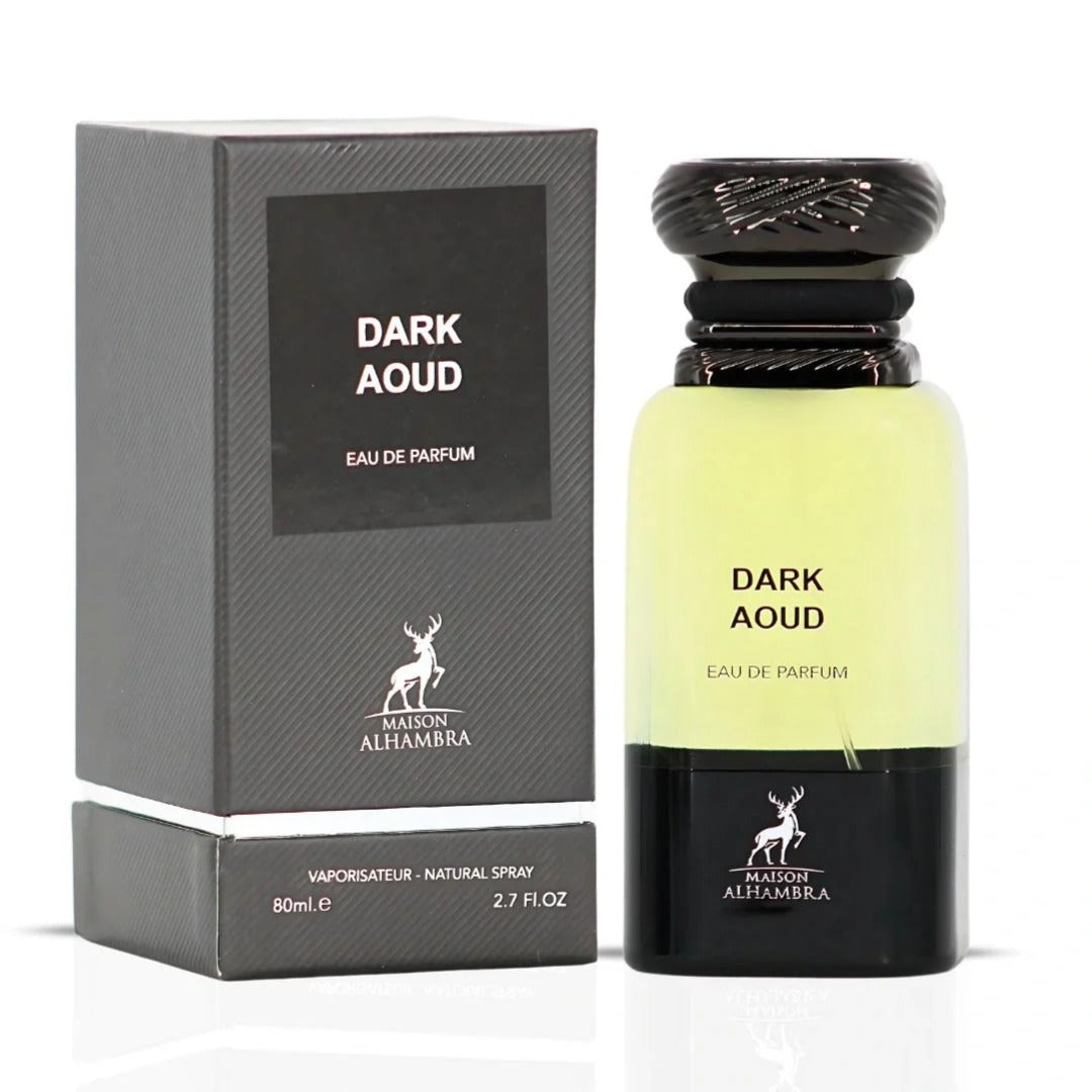 Dark Aoud Eau de Parfum Spray 80ml (2.7 oz) by Maison Alhambra Dark Aoud Eau de Parfum Spray 80ml (2.7 oz) by Maison Alhambra