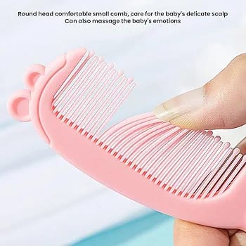 2PCS Baby Hair Brush,Comb for Newborn Kid 0604 - TUZZUT Qatar Online Shopping