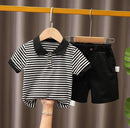 Kids Fashion Short Sleeve 2 Pieces Suit   276932 - TUZZUT Qatar Online Shopping