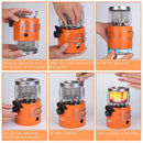 2 In 1 Camping Stove Tent Heater 2000W - TUZZUT Qatar Online Shopping