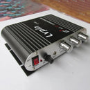 Convenient Stereo Amplifier Sturdy 12V 2.1 Channels Radio Subwoofer Mini Audio Amplifier for Car S4234215 - Tuzzut.com Qatar Online Shopping