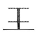 Premium Contemporary Aluminum Pedestal Tabletop Tv Stand - SH 4275B (Fits Most 37" ~ 86" Screen, Weight Capacity 40kg) - TUZZUT Qatar Online Shopping