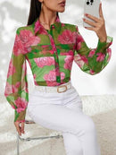 Women's Regular Long Sleeve Shirts 8469 - TUZZUT Qatar Online Shopping