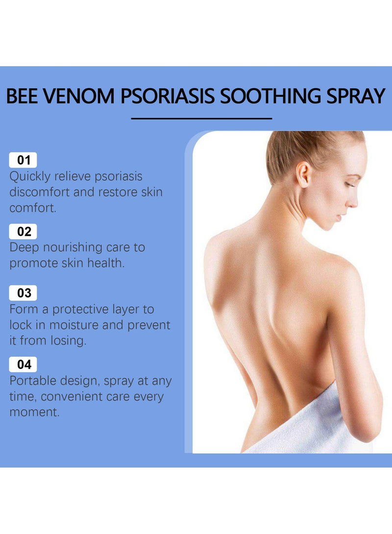 20ml Bee Venom Care Spray Psoriasis Soothing Spray Anti-itch Eczema Skin Ointment Beauty - TUZZUT Qatar Online Shopping