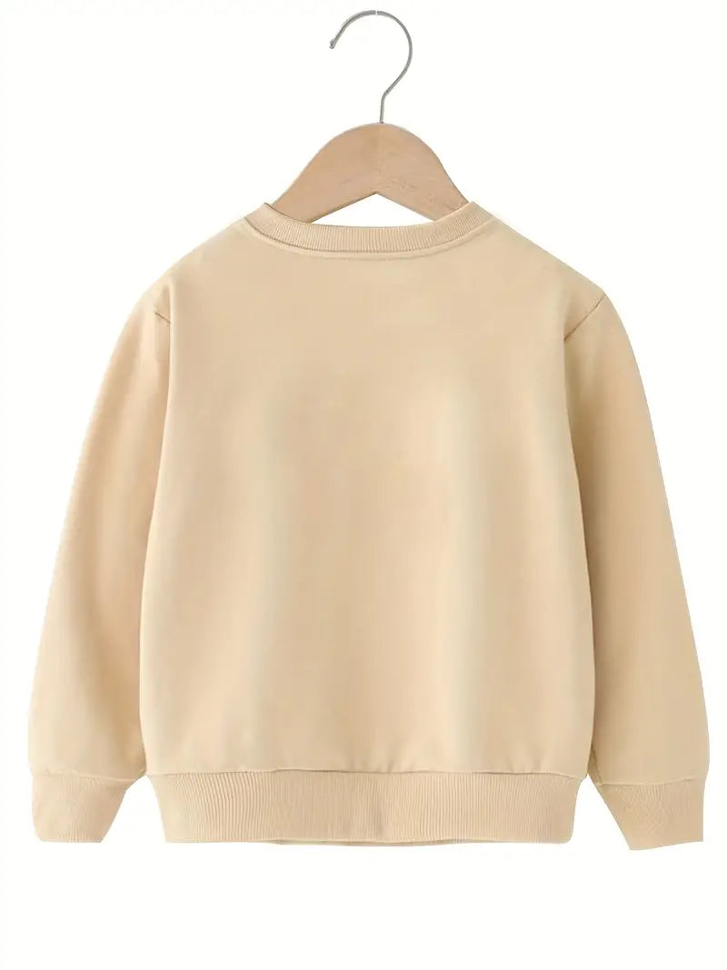 Multi Packs Girls' Trend Monograms Print Casual Sweatshirt 10-11Y 496890