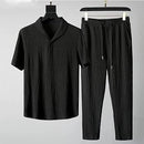 Men Classic Shirt And Pants Set 369150 - TUZZUT Qatar Online Shopping