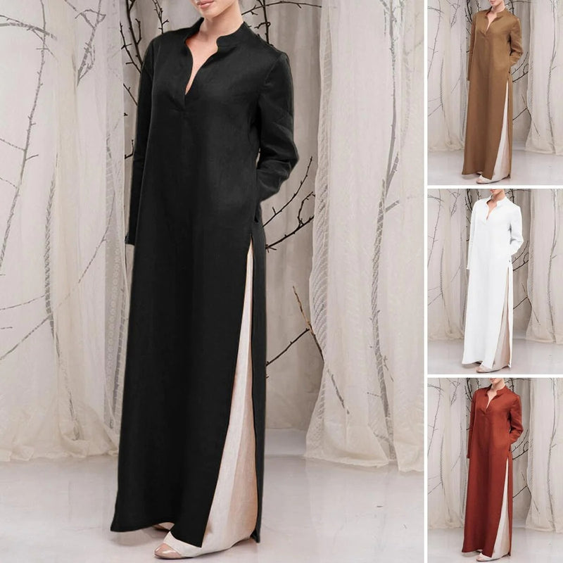 Women's Fashion cozy dress L B-89787 - TUZZUT Qatar Online Shopping