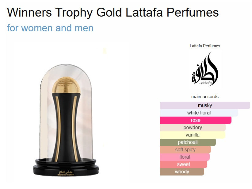 Al Khas Winners Trophy Gold 100ml (3.4 Oz) By Lattafa Pride Al Khas Winners Trophy Gold 100ml (3.4 Oz) By Lattafa Pride