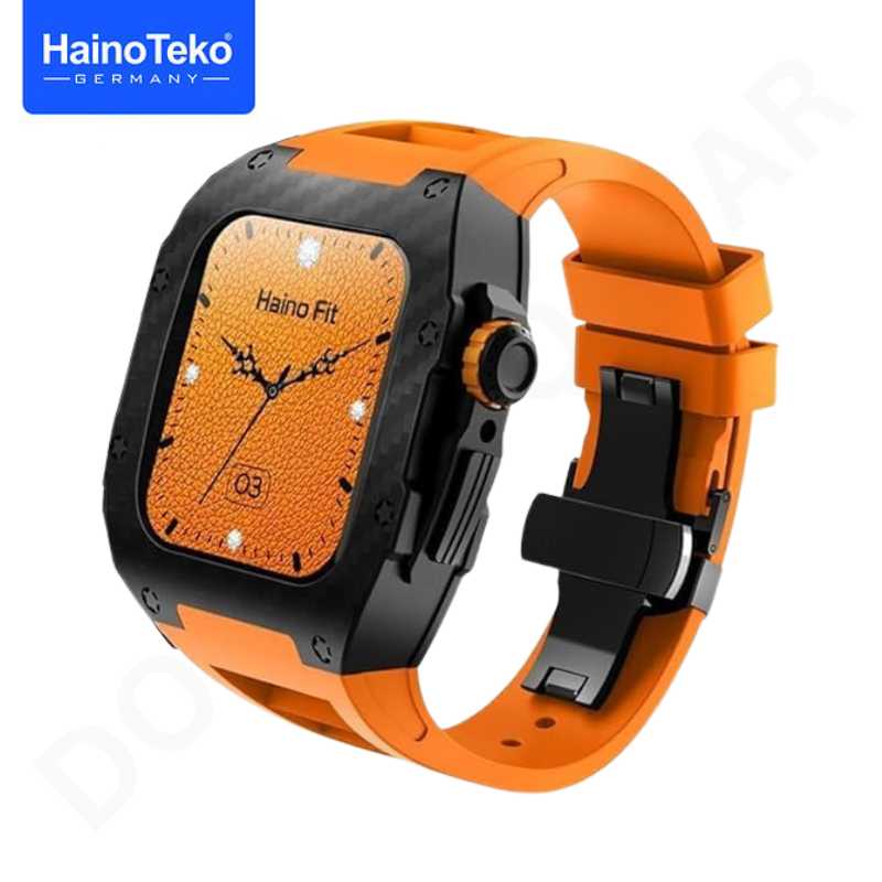 HainoTeko Richard M10 Fully Protective 3 Pairs Strap Smartwatch